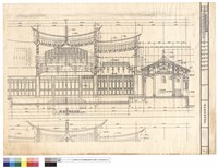 藏品(集會堂天花藻井剖面圖)的圖片