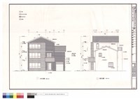 藏品(A-1戶型、正向、右側立面圖)的圖片