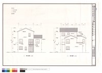 藏品(B戶型、背向、左側立面圖)的圖片