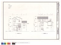 藏品(B-1戶型、背向、左側立面圖)的圖片