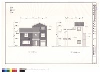 藏品(H.H-1戶型正向、右側立面圖)的圖片