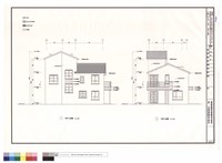藏品(H-1戶型背向、左側立面圖)的圖片