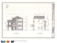 藏品(A反戶型正向、右側立面圖)的圖片