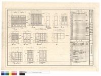 藏品(門窗立面、五金表)的圖片