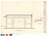 藏品(電梯間出口牆面立面圖、剖面示意)的圖片