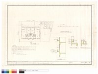 藏品(綠化平面圖、地坪植草皮剖面圖、花台剖面圖、屋頂花台剖面圖、梯間栽柜槽剖面圖)的圖片