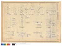 藏品(木門、甲種防火門大樣詳細圖、鋁窗W1~W9)的圖片