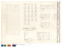 藏品(柱表、柱配筋表、F1~F3、TB1~TB4、W2、W1底版配筋、樓版標準配筋詳圖)的圖片