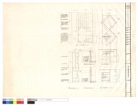 藏品(橫、縱剖面圖、展示櫃、轉角細部大樣圖)的圖片