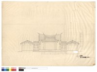 藏品(正殿正立面圖)的圖片