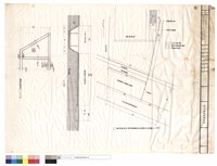 藏品(廣場廁所新建平面圖、停車坊平面圖、橋樑剖面詳圖)的圖片
