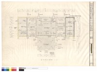 藏品(正殿、拜殿、過水、廂房平面圖)的圖片
