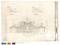 藏品(正殿、拜殿、過水正立面圖)的圖片