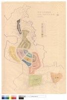 藏品(鴻禧大溪地籍圖套繪土地使用分區圖)的圖片