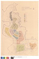 藏品(鴻禧大溪地籍圖套繪土地使用分區圖)的圖片