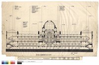 藏品(中殿、廊道橫剖圖)的圖片
