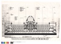 藏品(中殿、廊道橫剖圖)的圖片