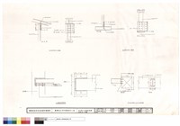 藏品(拉力桿件及端部支撐接合、結部施工大樣圖)的圖片