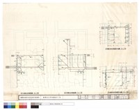 藏品(B1F女廁污水管配置圖、B1F男廁污水管配置圖、3F女廁污排水管配置平面圖)的圖片