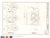 藏品(E1戶型樓梯平面圖及剖面圖)的圖片