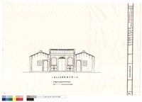 藏品(二進背立面護龍縱剖圖)的圖片