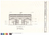 藏品(三進正立面護龍剖面圖)的圖片