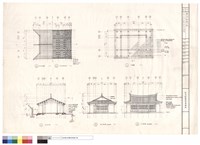 藏品(平面、立面、剖面、平花平面圖)的圖片