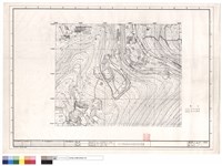 藏品(水土保持排水系統逕流分區圖)的圖片