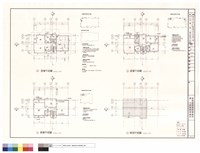 藏品(A'戶型一層、二層、三層及屋頂平面圖)的圖片