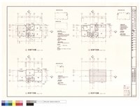 藏品(A'反戶型一層、二層、三層及屋頂平面圖)的圖片