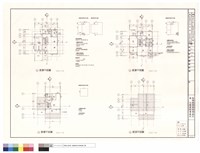 藏品(47號基地B戶型一層、二層、三層及屋頂平面圖)的圖片
