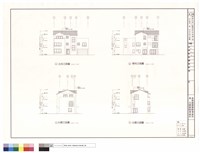 藏品(A'戶型正、背、右及左向立面圖)的圖片
