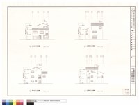 藏品(B戶型正、背、左、右向立面圖)的圖片