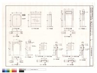 藏品(碼頭館D1-D3 W1-W2門窗詳圖)的圖片