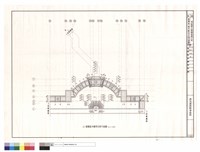藏品(遊廊區一層木構架反射天花平面圖)的圖片