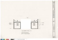 藏品(一進背立面護龍縱剖圖)的圖片