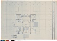 藏品(秀岡俱樂部三層平面圖)的圖片