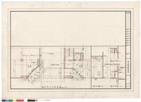 藏品(大門路口詳細圖、立視圖、剖面圖)的圖片