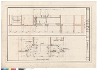 藏品(剖面圖、大門入口詳細平面)的圖片