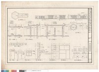 藏品(門房(後門)平面立面及詳細圖)的圖片