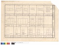 藏品(A.B型木門詳圖、B型鋁門窗詳圖)的圖片