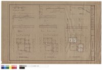 藏品(結構平面梁柱配筋圖)的圖片