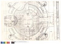 藏品(貳參館壹層中庭景觀噴灌平面圖)的圖片
