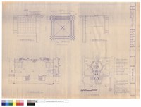 藏品(施工範圍索引、壹館壹層入口花圃及肆層露台平面圖)的圖片