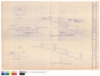 藏品(大園梯花台剖面詳圖、6F露台入口處地坪詳圖)的圖片