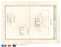 藏品(屋頂突出物、壹、貳、參層平面)的圖片