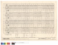 藏品(B6F,B4F~B5F梁配筋表)的圖片