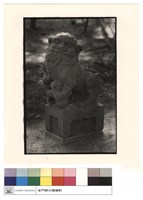 藏品(石獅(左))的圖片