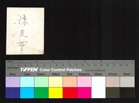 藏品(背面題字)的圖片