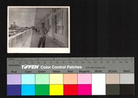 藏品(陽台、男子)的圖片